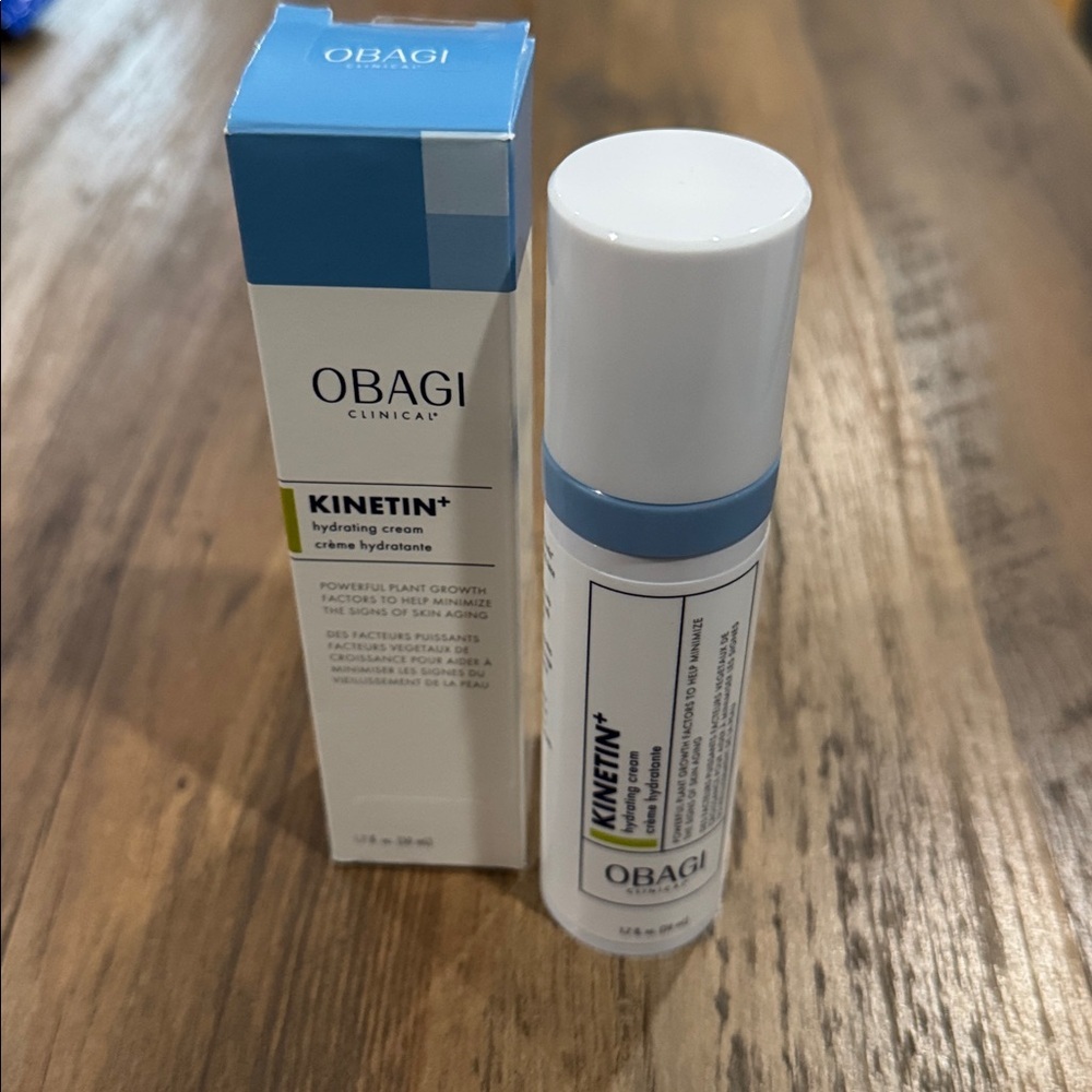 Obagi Kinetin+ Cream in White and Blue
